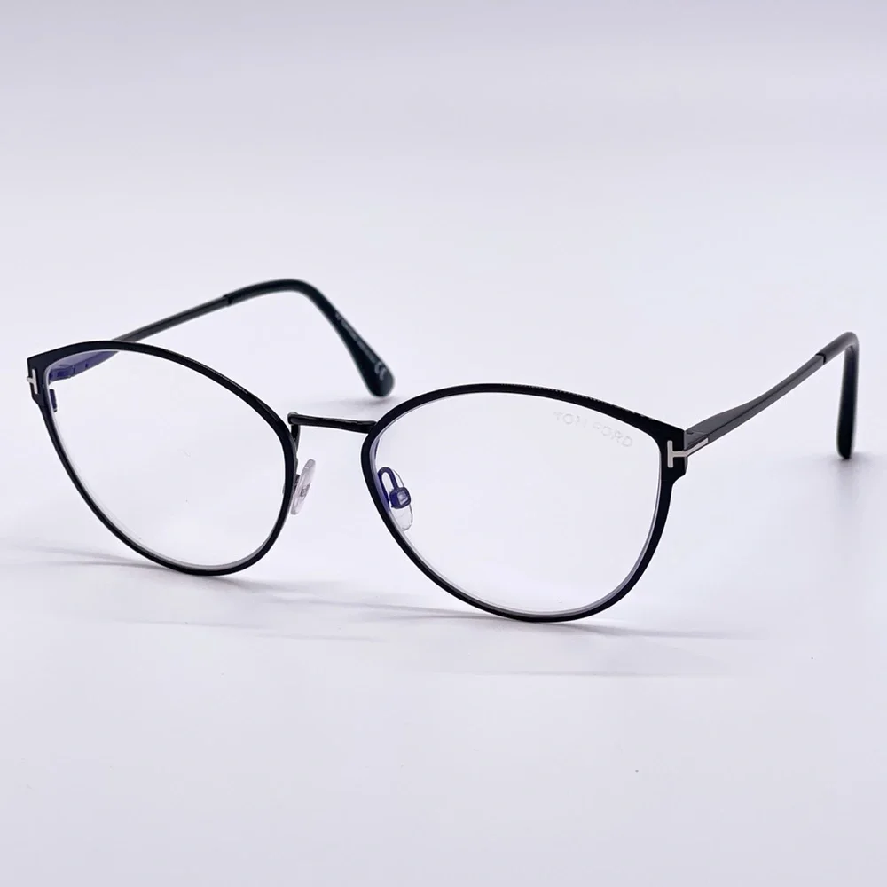 NEW TOM FORD FT5573/B 001 EYEGLASSES TOM FORD TF 5573 + AR COATING LENSES FT5573